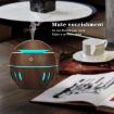 Green Wood Grain USB Humidifier & Aromatherapy Lamp with Remote Control - 6