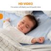 VB605 Wireless Baby Monitor - 2.4" LCD, Two-Way Talk, Night Vision, White - 6