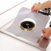 Ultra-thin Silver Gas Furnace Stovetop Cleaning Pad 27x27cm 0.12mm - 1