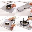 Ultra-thin Silver Gas Furnace Stovetop Cleaning Pad 27x27cm 0.2mm Fiber - 6
