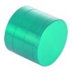 40mm Green Zinc Alloy Herb Tobacco Grinder - 4-Layer Mini Design - 3