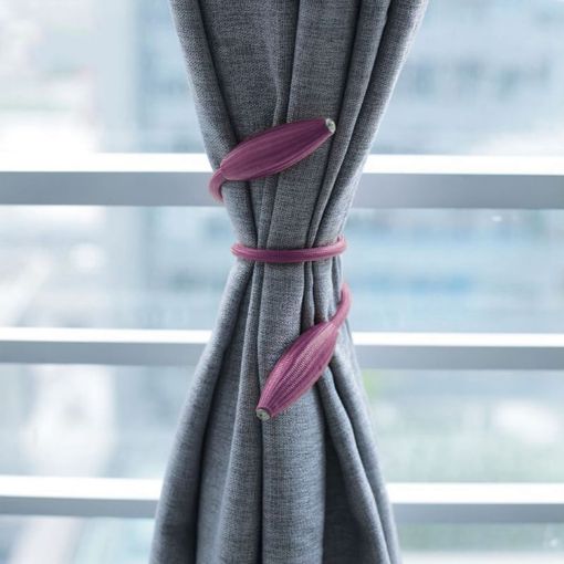 Creative Purple Curtain Tie Rope - Fashion Adornments - 1