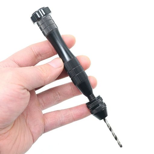 Manual Drill Boring Tool for Bodhi Amber Diamond Sculpture, 70 Characters - 1