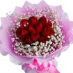 White Pure Color DIY Bowknot Gift Bouquet Ribbons, 4.0cm x 20m Ribands - 6