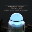 USB Charging Aromatherapy Humidifier with LED Light, 95ml, Mint Green - 7