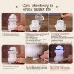 USB Charging Aromatherapy Humidifier with LED Light, 95ml Water Tank - 6