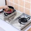 Gas Stove Protectors - 2 PCS Foil Heat-resistant Anti-Fouling Liners (Silver) - 2