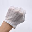 Anti-static Striped Dispensing Gloves, 10 Pairs, Free Size - 3