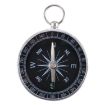 Aluminum Alloy Compass with Keychain for Hiking & Camping - Random Color - 1