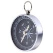 Aluminum Alloy Compass with Keychain for Hiking & Camping - Random Color - 2