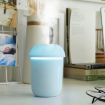 3 in 1 USB Charge Mushroom Electric Aroma Humidifier with USB Port - 1