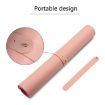 Pink Multifunction PU Leather Mouse & Keyboard Pad, 80x40cm Desk Mat - 6