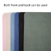 Multifunction PU Leather Mouse & Keyboard Pad Desk Mat 80x40cm Apricot - 4