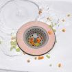 4 PCS Kitchen Drain Cleaning Basket, 11cm, Anti-Blocking, Random Color - 6