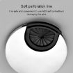 2 PCS Zinc Alloy Desk Hole Cover, 50mm Diameter, Matte Silver - 3