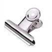 100PCS 22mm Silver Stainless Steel Round Paper Clips Office Bind - 2