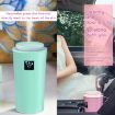 Compact Blue 2W Humidifier with LED Night Light, 260ml Water Tank - 6