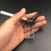 JY-101 2 PCS Recycled Mini Cigarette Filter Water Pipe (Black) - 4