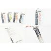 5 PCS Metal Bookmark Tape Ruler - Hollow Out Pattern, Random Design - 3