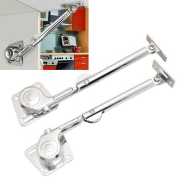 Hydraulic Rod for Cabinet Flip Door - Damping Buffer & Folding Support - 1