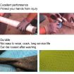 Comfortable Non-slip Nitrile Rubber Electrician Gloves, Size L - 5