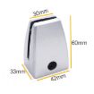 Space Aluminum Desk Screen Clamps - 2 PCS, White Screen Baffle - 4