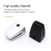 Space Aluminum Desk Screen Clamps - 2 PCS, White Screen Baffle - 6