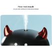 Devil Atomizing Humidifier with Night Lights, 200mL Tank (Black) - 5