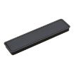 Invisible Black Wardrobe Drawer Handle, 160mm Hole Distance - 2