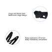 Stainless Steel Nail Clipper Nipper, Size S, 6.9 x 1.3cm (Black) - 5