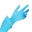 Blue Disposable Butyronitrile Gloves 100pcs, Size L, 9-10cm Palm Width - 1
