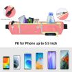 HAWEEL Pink Waterproof Running Belt Fanny Pack Waist Phone Pocket - 5