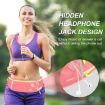 HAWEEL Pink Waterproof Running Belt Fanny Pack Waist Phone Pocket - 6