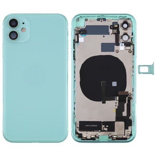 iPhone 11 Green Battery Back Cover Assembly with Flex Cable & More - 1