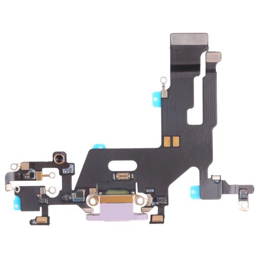 iPhone 11 Purple Charging Port Flex Cable - Original Replacement - 1
