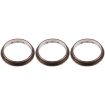 iPhone 12 Pro Gold Rear Camera Lens Protector Ring - 3 PCS - 4