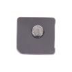 iPhone 12/12 Pro Microphone Dustproof Mesh 10 PCS (White) - 2