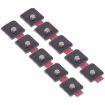 iPhone 12/12 Pro Microphone Dustproof Mesh 10 PCS (White) - 3