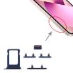 iPhone 13 Mini Blue SIM Card Tray & Side Keys Replacement Parts - 4