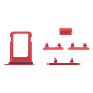 iPhone 13 Mini Red SIM Card Tray & Side Keys Replacement Parts - 1