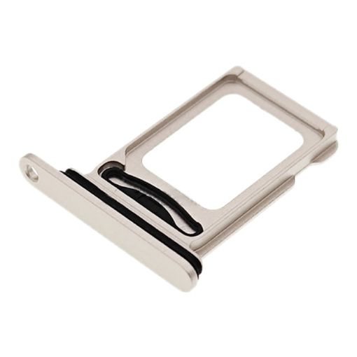 iPhone 13 SIM+SIM Card Tray Silver - Replacement Part - 1