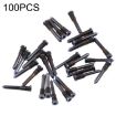 iPhone 13 Charging Port Screws - 100 PCS Black - 1