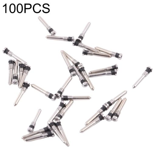 iPhone 13 Pro Max Charging Port Screws - 100 PCS Silver - 1