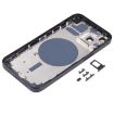 iPhone 13 Black Back Housing Cover with SIM Tray, Side Keys & Camera Lens - 3