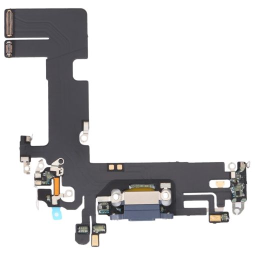 iPhone 13 Charging Port Flex Cable Replacement (Blue) - 1