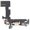 iPhone 13 Charging Port Flex Cable Replacement (White) - 1