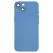 iPhone 13 Blue Battery Back Cover with Side Keys & Card Tray & Flex Cable - 2