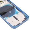 iPhone 13 Blue Battery Back Cover with Side Keys & Card Tray & Flex Cable - 6