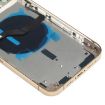 iPhone 12 Pro Max Gold Battery Back Cover with Keys & Charging Module - 5