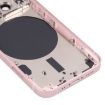 iPhone 13 Mini Gold Back Housing Cover with SIM Tray & Camera Lens - 5